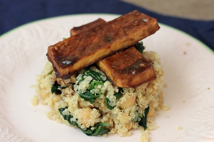 baked-tofu-chickpea-spinach
