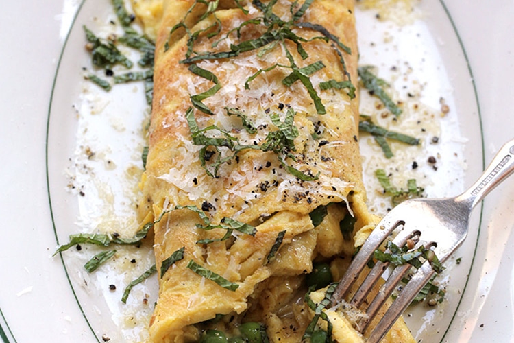 brown-butter-peas-omelette