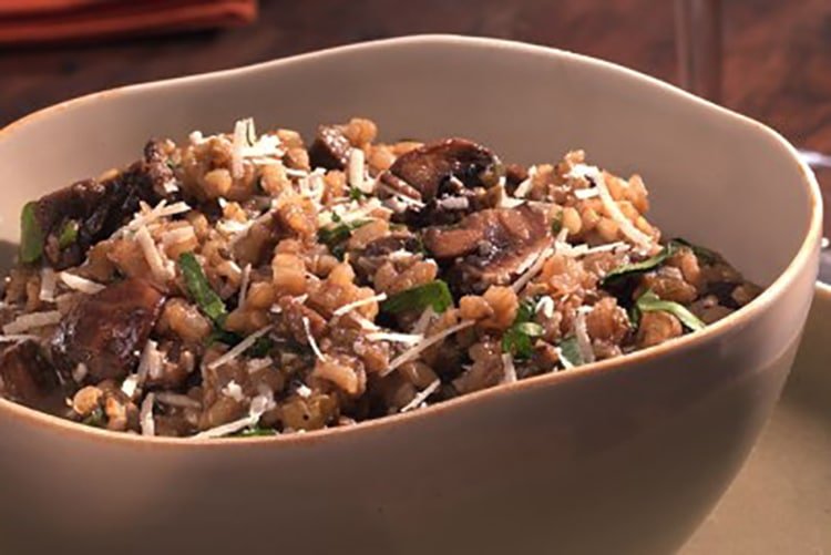 mushroom-risotto-high-protein
