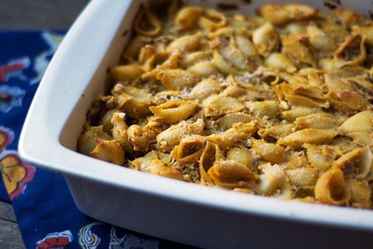 pumpkin-ricotta-pasta-bake