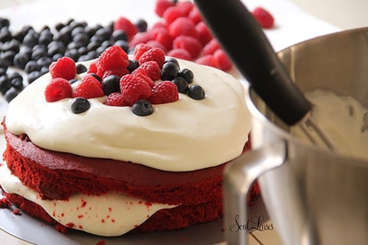 red-velvet-protein-cake