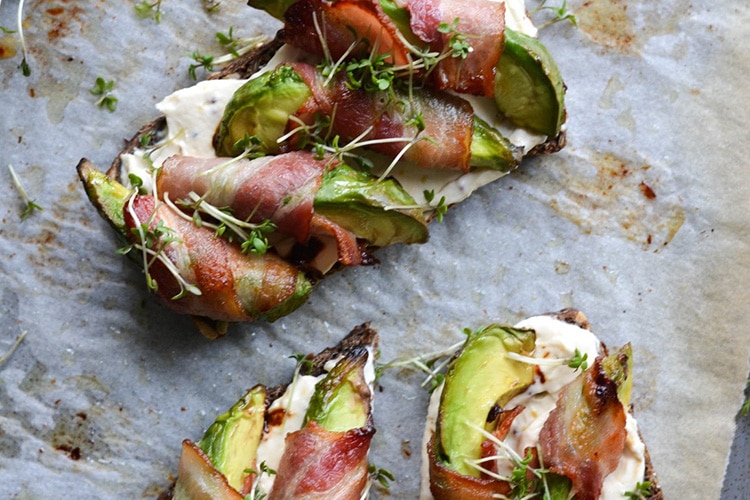 avocado-on-toast-with-bacon