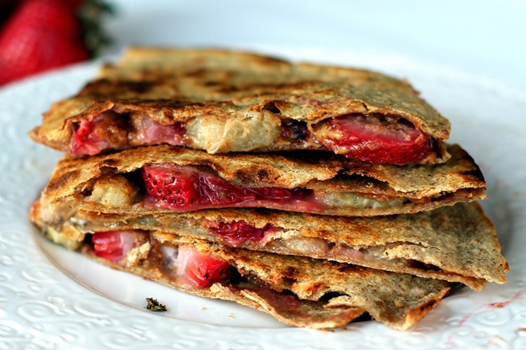 banana-strawberry-pb-quesadillas