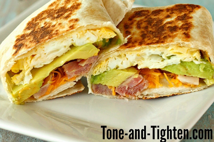 ham-egg-and-avocado-breakfast-burrito