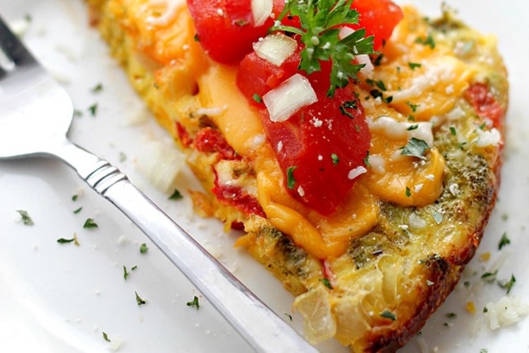 veggie-Omelette-Wedges