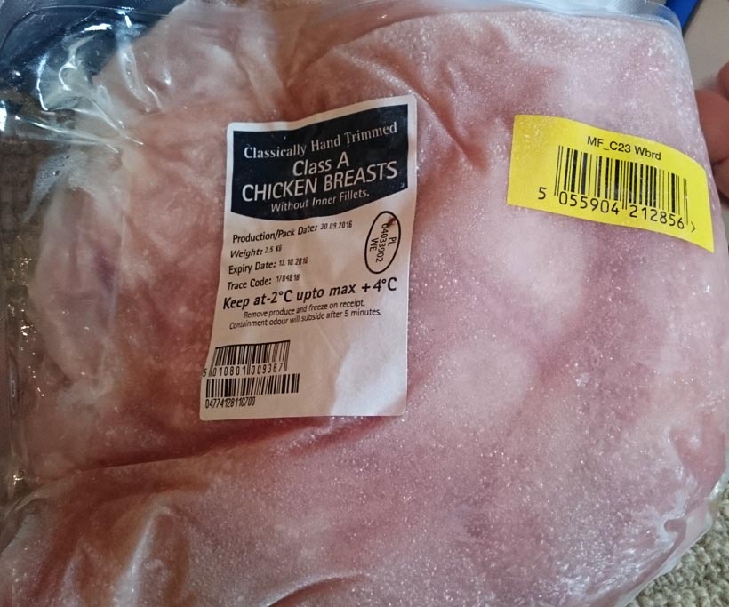 Musclefood chicken