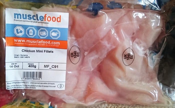 Musclefood chicken - free for new customers when using our discount code