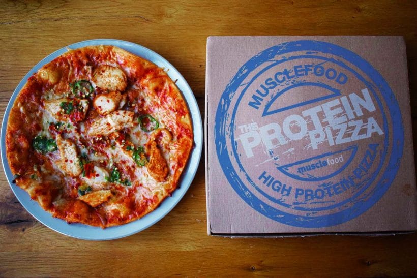 Musclefood protein pizza