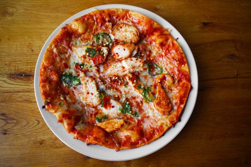 Musclefood protein pizza