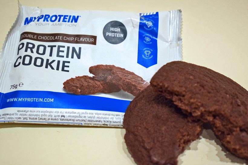 Protein Brownie and Protein Cookie from MyProtein