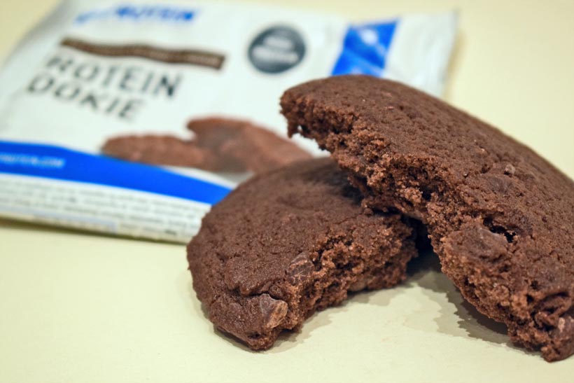 Protein Brownie and Protein Cookie from MyProtein
