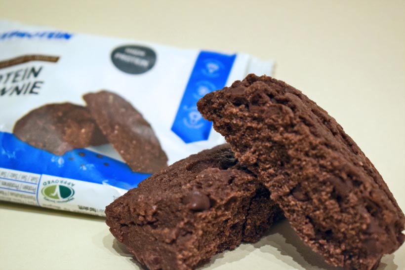 Protein Brownie and Protein Cookie from MyProtein