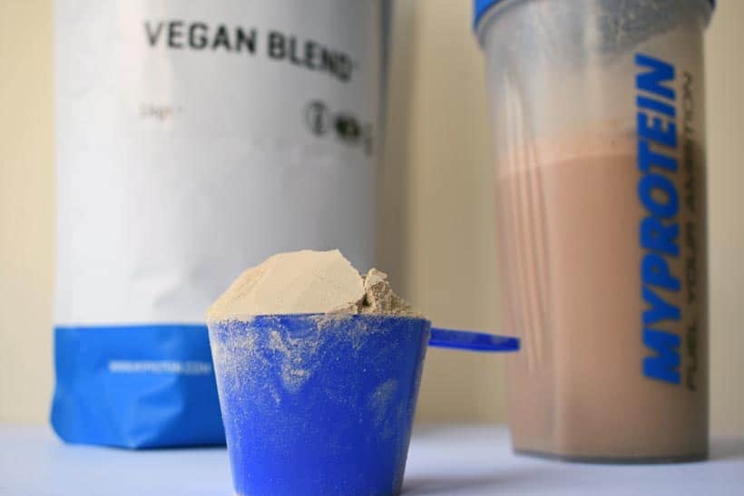 Vegan blend protein powder
