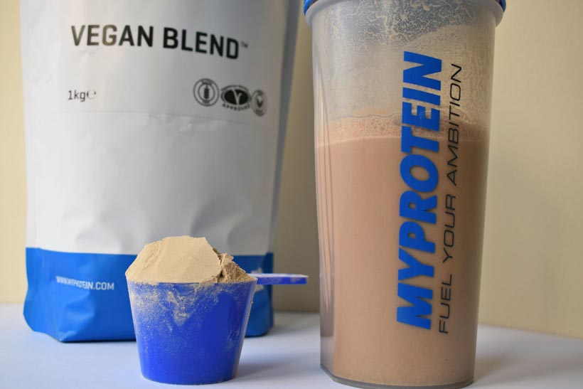 Vegan blend protein powder