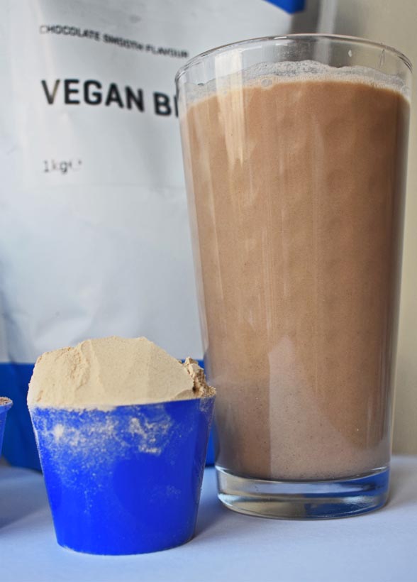 Vegan blend protein powder