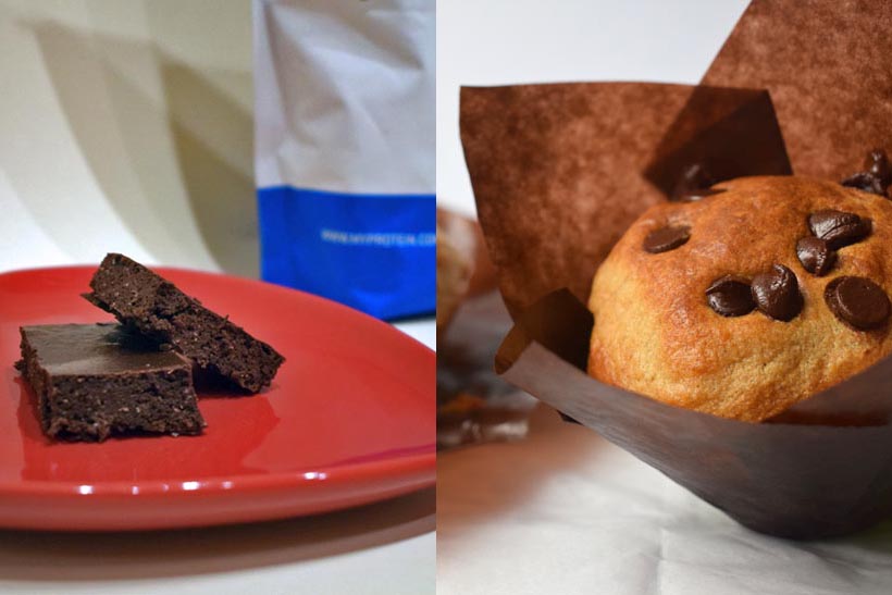 Protein Brownie Mix and Protein Muffin Mix