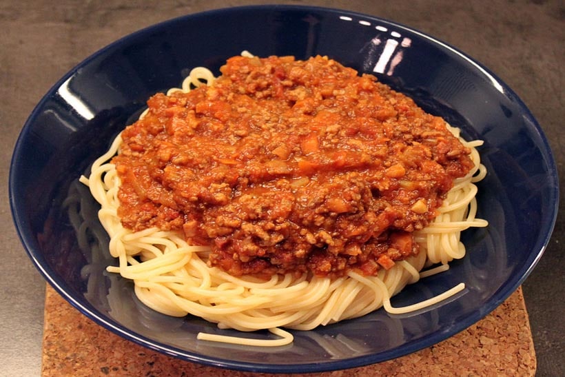 spaghetti bolognese