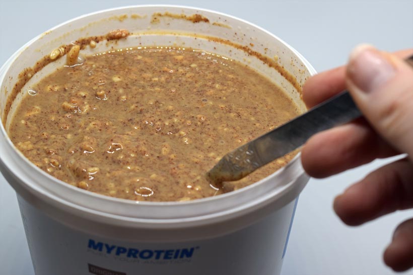 MyProtein crunchy peanut butter
