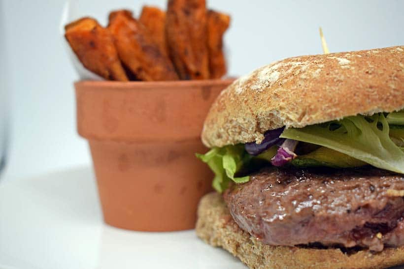 buffalo meat burger Musclefood