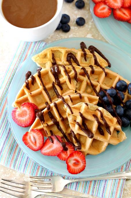 Low Carb Protein Waffles