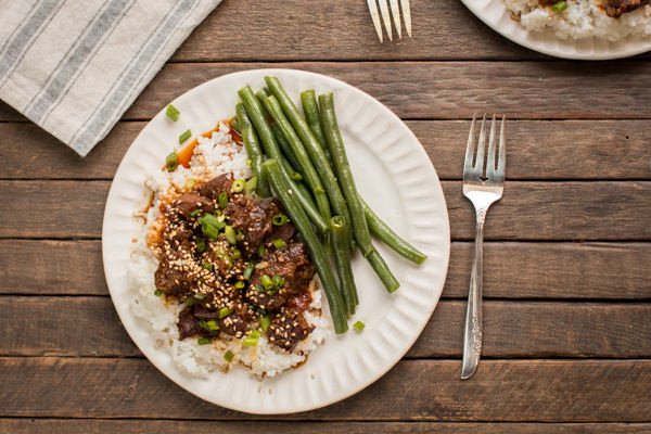 Easy Slow Cooker Teriyaki Beef