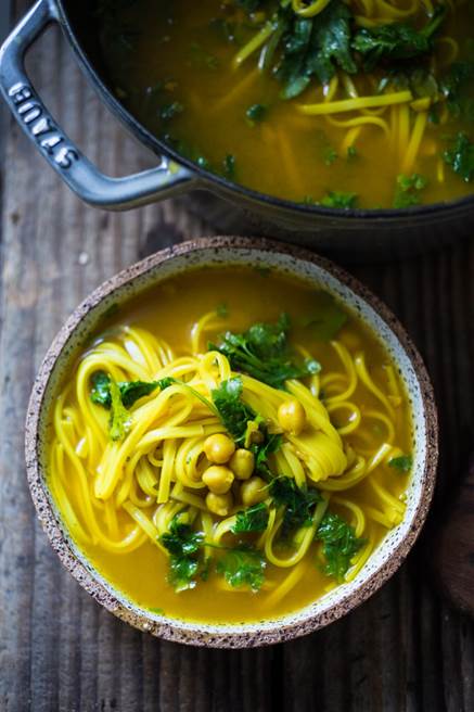Turmeric Broth Detox Soup