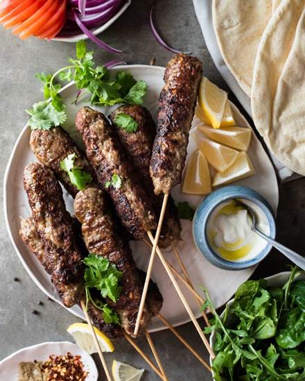 Turkish Lamb Kebab Koftas 