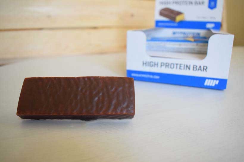 myprotein high protein bars promo shots