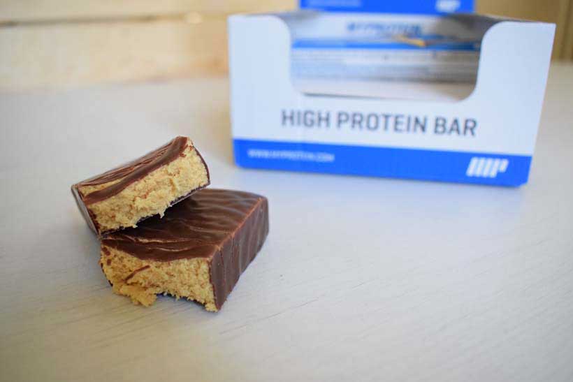 myprotein high protein bars promo shots