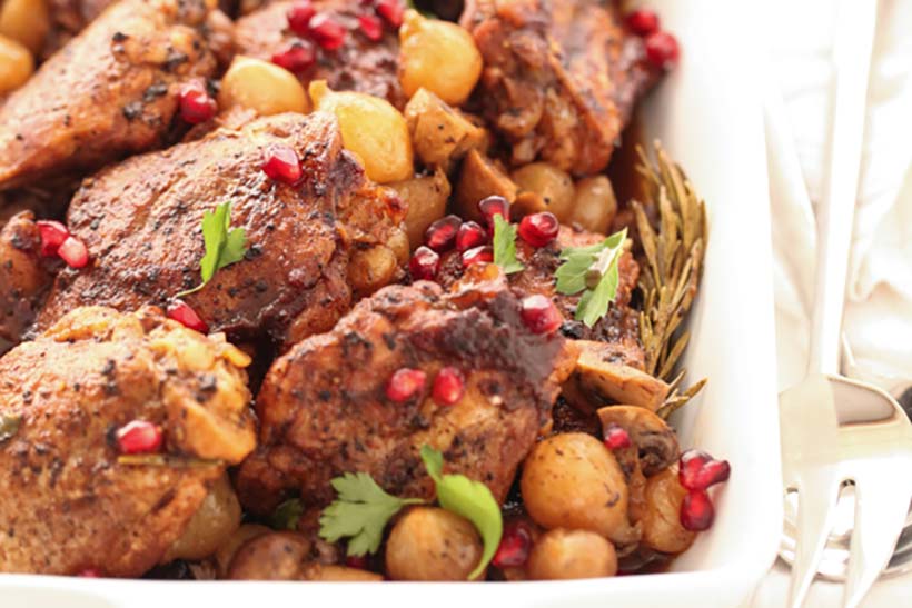 2.  Slow Cooker Balsamic Chicken