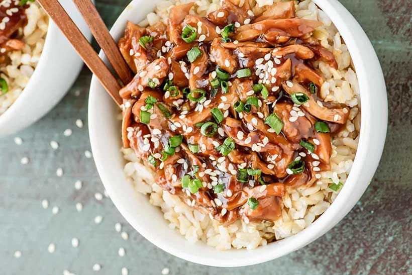 23.  Crock Pot Teriyaki Chicken