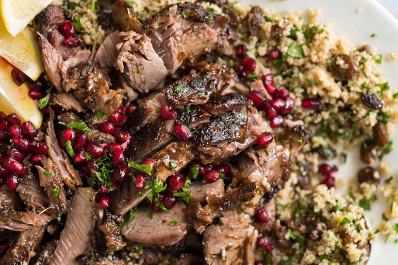 48.  Slow Cooked Lamb Shawarma