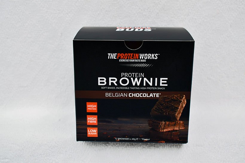 The protein works chocolate brownie box