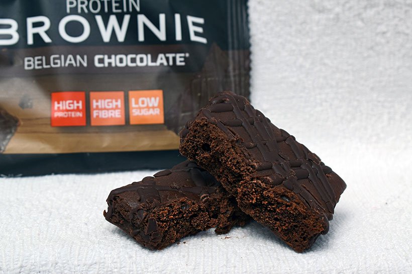 The protein works belgian chocolate protein brownie