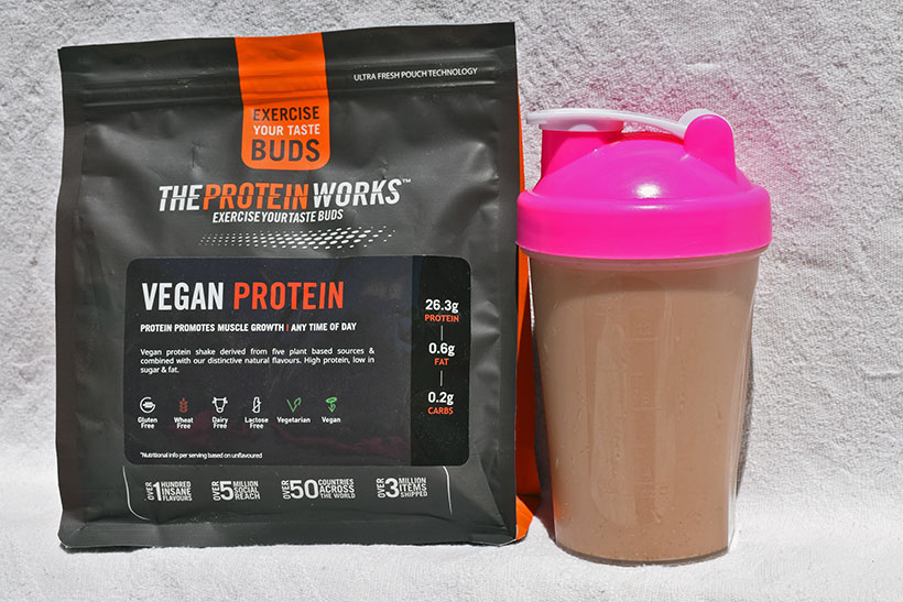 The Protein Works Vegan Protein chocolate vegan protein powders