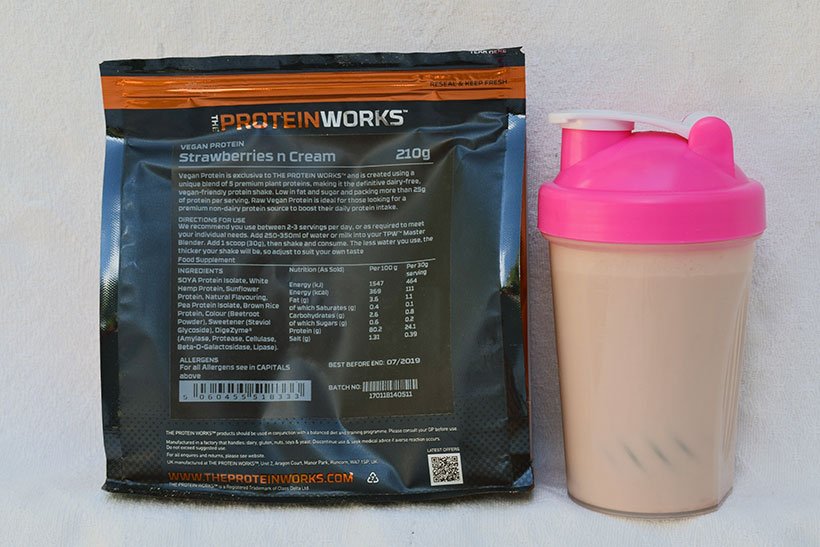 The Protein Works Vegan Protein strawberry vegan protein powders
